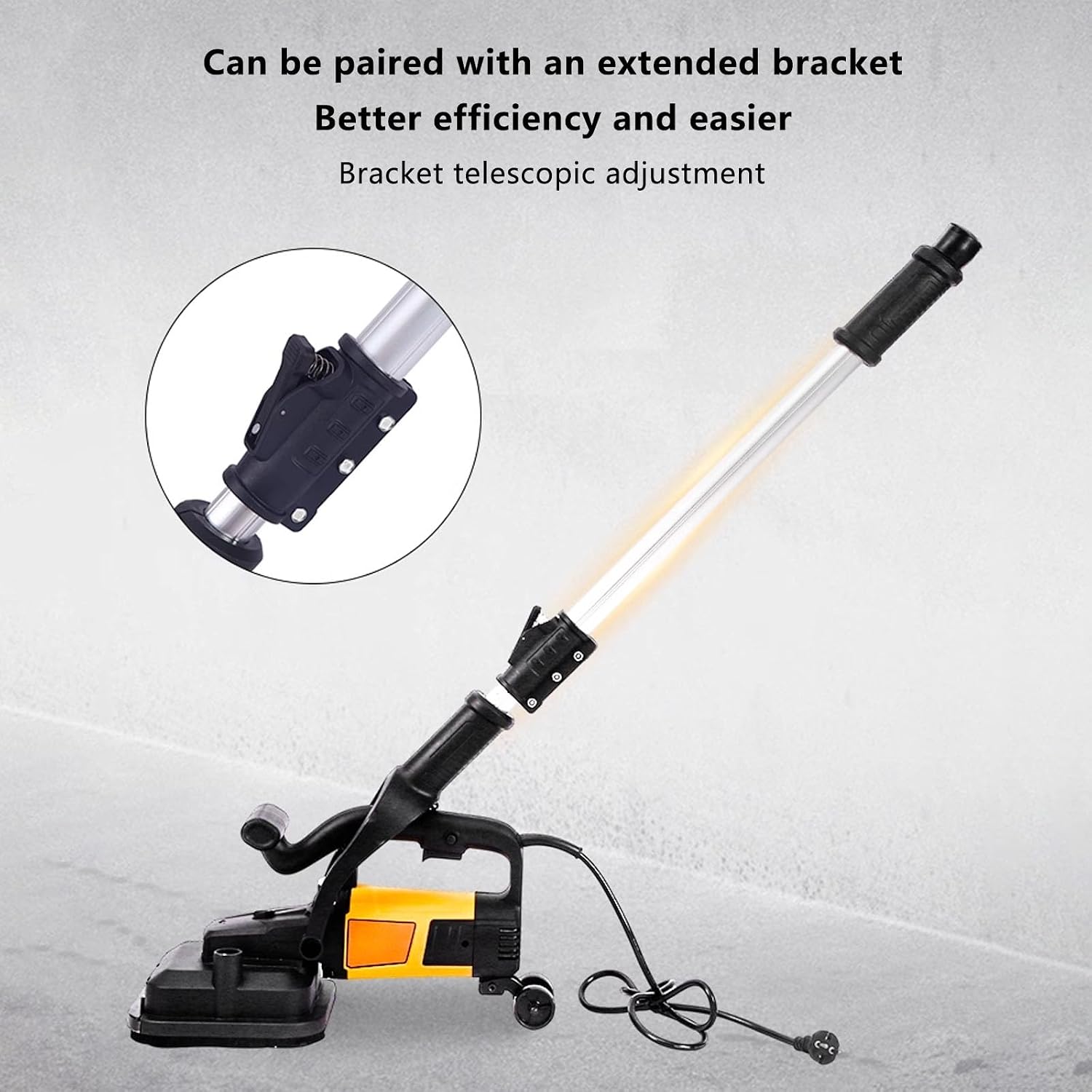 Electric Wall Planer,Wall Planing Machine Wall Grinder,6-Speed Adjustment,Concrete Power Shovel Wall Machine for Wall Renovation,Cement Stripping Tools(Color:110V)