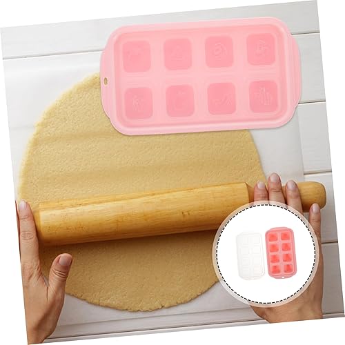 Miniatura 7 de MUCKLILY Silicone Cake Mold Molde De Para Chocolate Ice Ball Mold Cookie Press Mold Silicone Molds for Baking Silicone Mold Tray Pink Bakeware