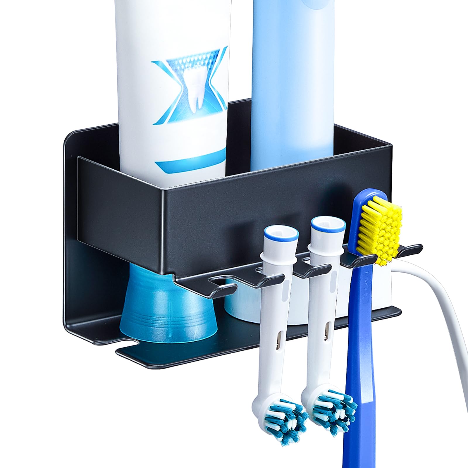 Portacepillos de dientes para baños, soporte para cepillo de dientes eléctrico, soporte de pared para cepillos