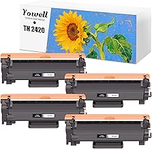 Yowell 4X TN2420 TN-2420 TN2410 TN-2410 Compatible Toner for Brother MFC L2710DW HL-L2350DW MFC-L2710DN HL-2310D DCP-L2530DW MFC-L2730DW MFC-L2750DW DCP-L2510D