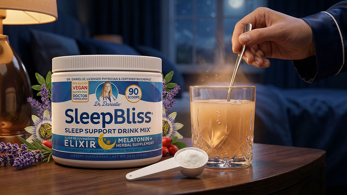 Amazon.com: SleepBliss Nighttime Drink Mix – Melatonin, Magnesium