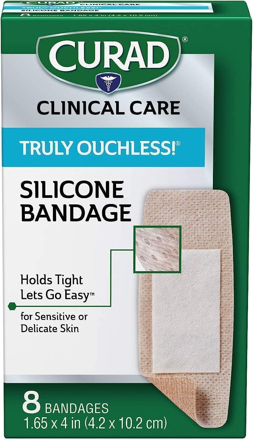 Truly Ouchless Plastic Bandages, X-Large, 8 Count