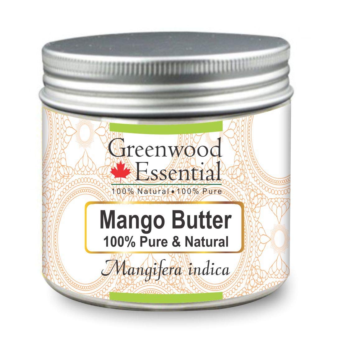 Greenwood Essential Mango Butter (Mangifera indica) Natural Therapeutic Grade 100gm