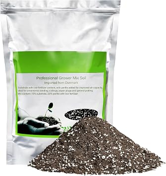 Succulent Cactus Potting Soil Mix 8 qt, All-Purpose Garden Potting Mix for Indoor Outdoor Plants, Quick Drain Houseplant Orchid Bonsai Perlite Soil, Ready-to-Use, Resealable Bag Design