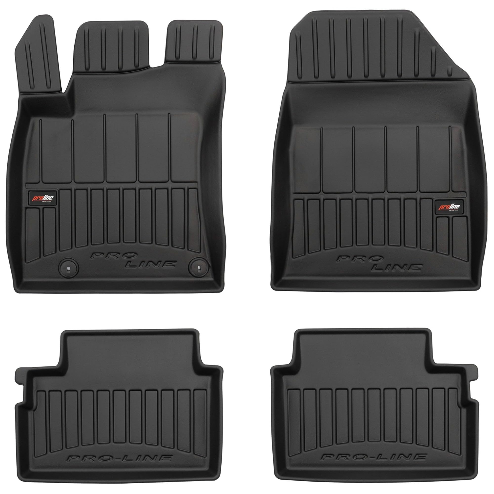 MOTOS Alfombrillas de Goma para Kia XCeed Desde 2019 Mejore la Comodidad de Sus Viajes con la Alfombra Antideslizante Car 3D- Alfombrillas de Coche para Varias Estaciones