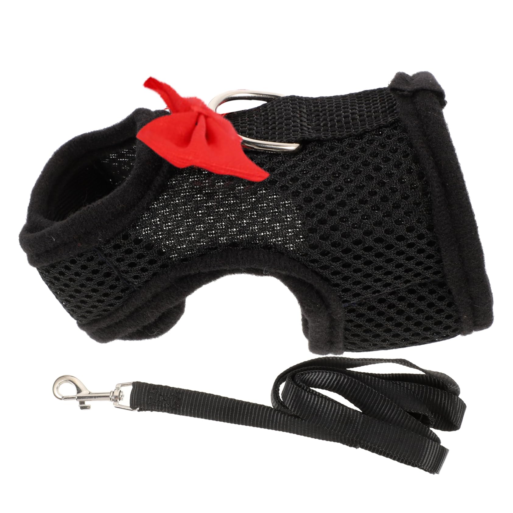 ERINGOGO 1Set Bunny Harness Leash Set for Pets Rabbit Vest Leash for Outdoor Walking Durable Mesh Material Breathable Design for Comfortable Fit for Rabbits and Cats