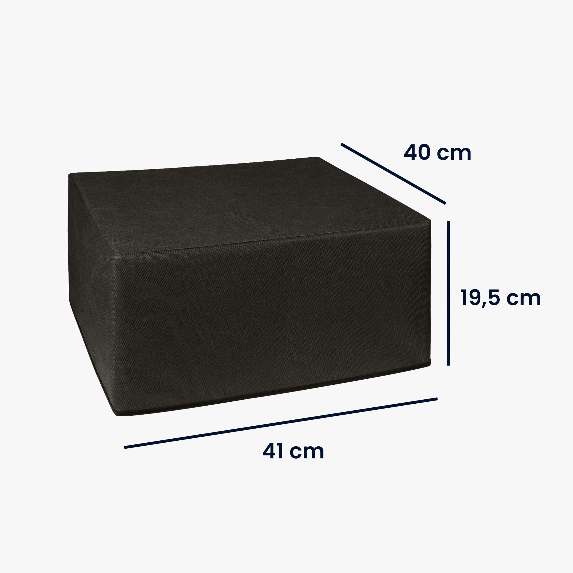 kwmobile Osłona przeciwpyłowa kompatybilna z Epson Expression Premium XP-7100 - etui na drukarkę, pokrowiec ochronny z tkaniny, ciemnoszary