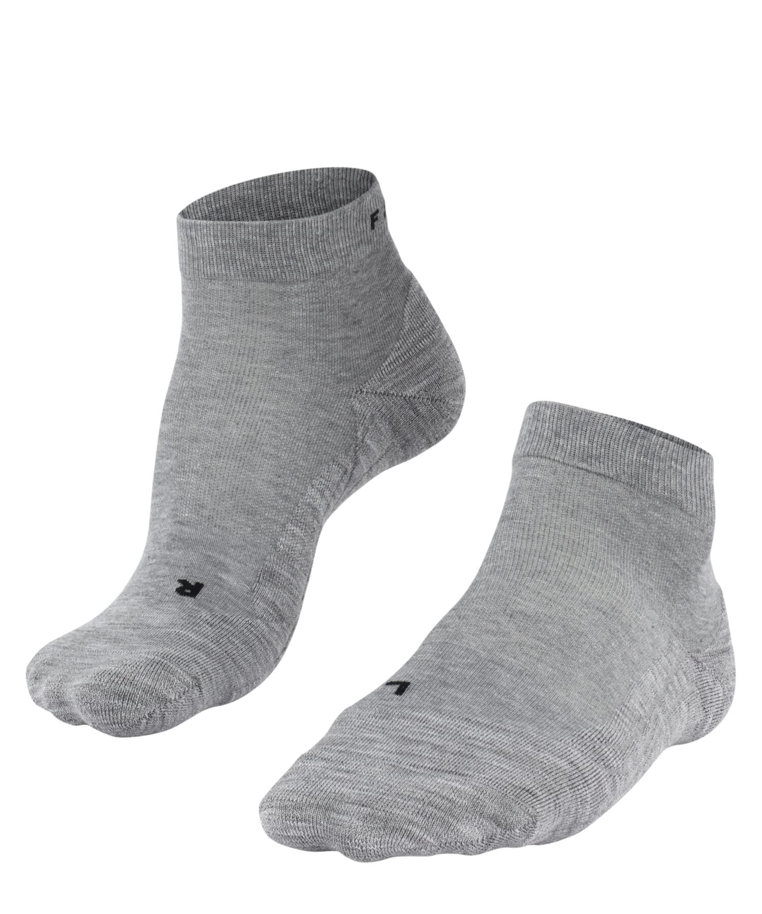 FALKE Men's GO2 Short M Sso Cotton Anti-Blister 1 Pair Golf Socks, Grey Light 3400, 8-9