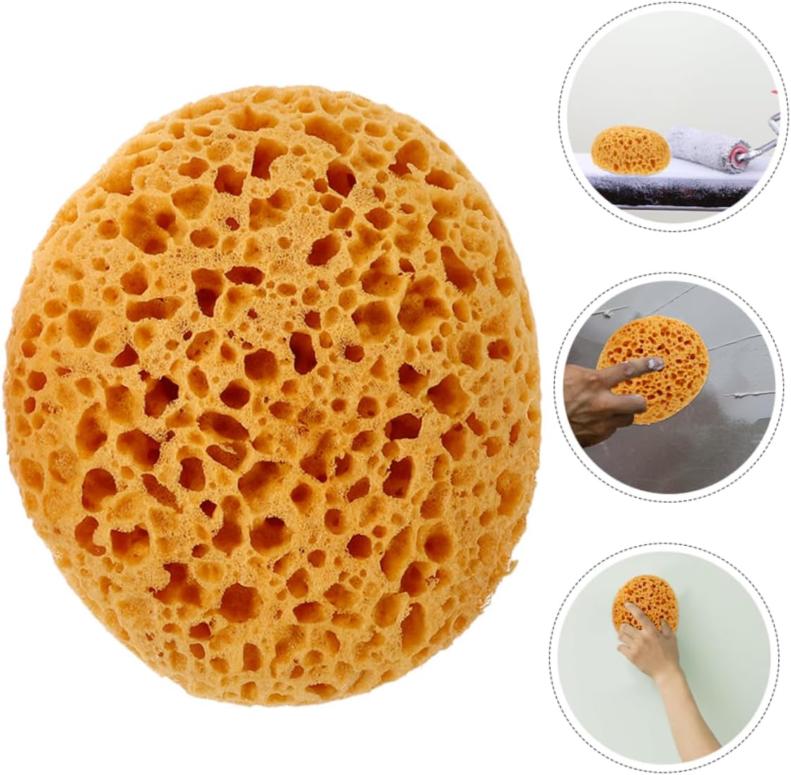 Lurrose 4pcs Drywall Repair Sponge Texture Sponge for Painting Wall Textured Sticker
