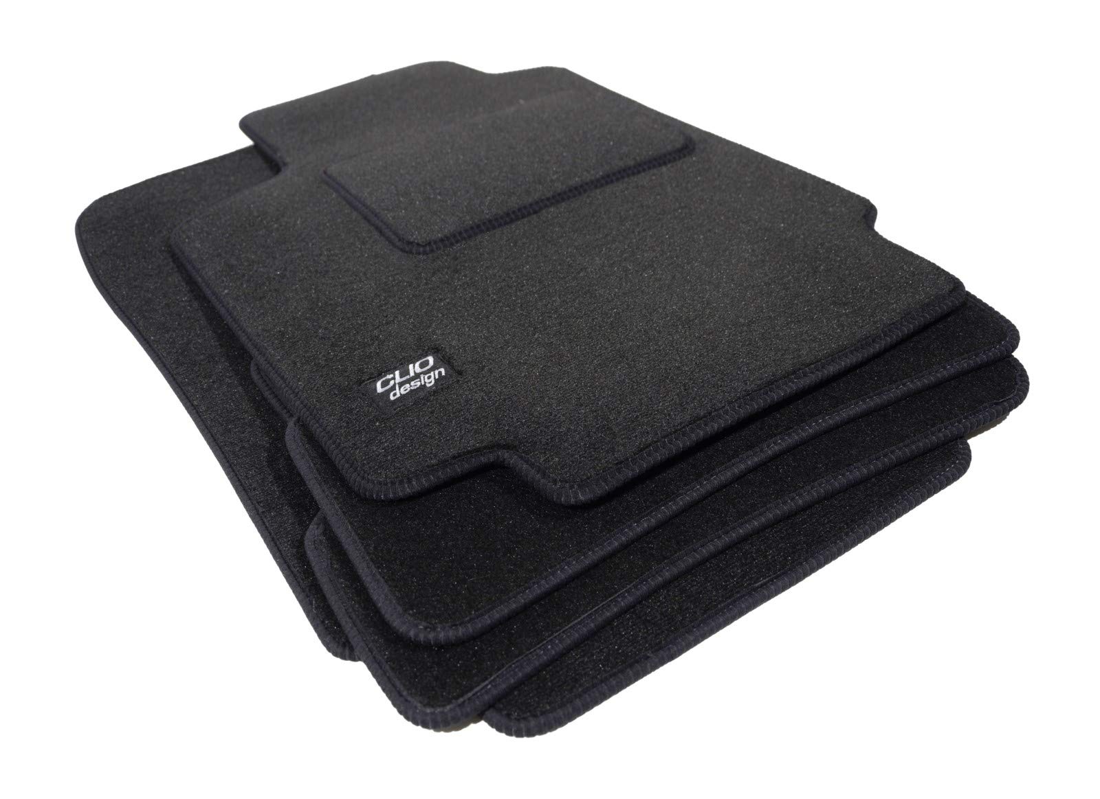 TEXER Tappetini in tessuto, adatti per Renault Clio III, anno di costruzione 2005-2012 Basic