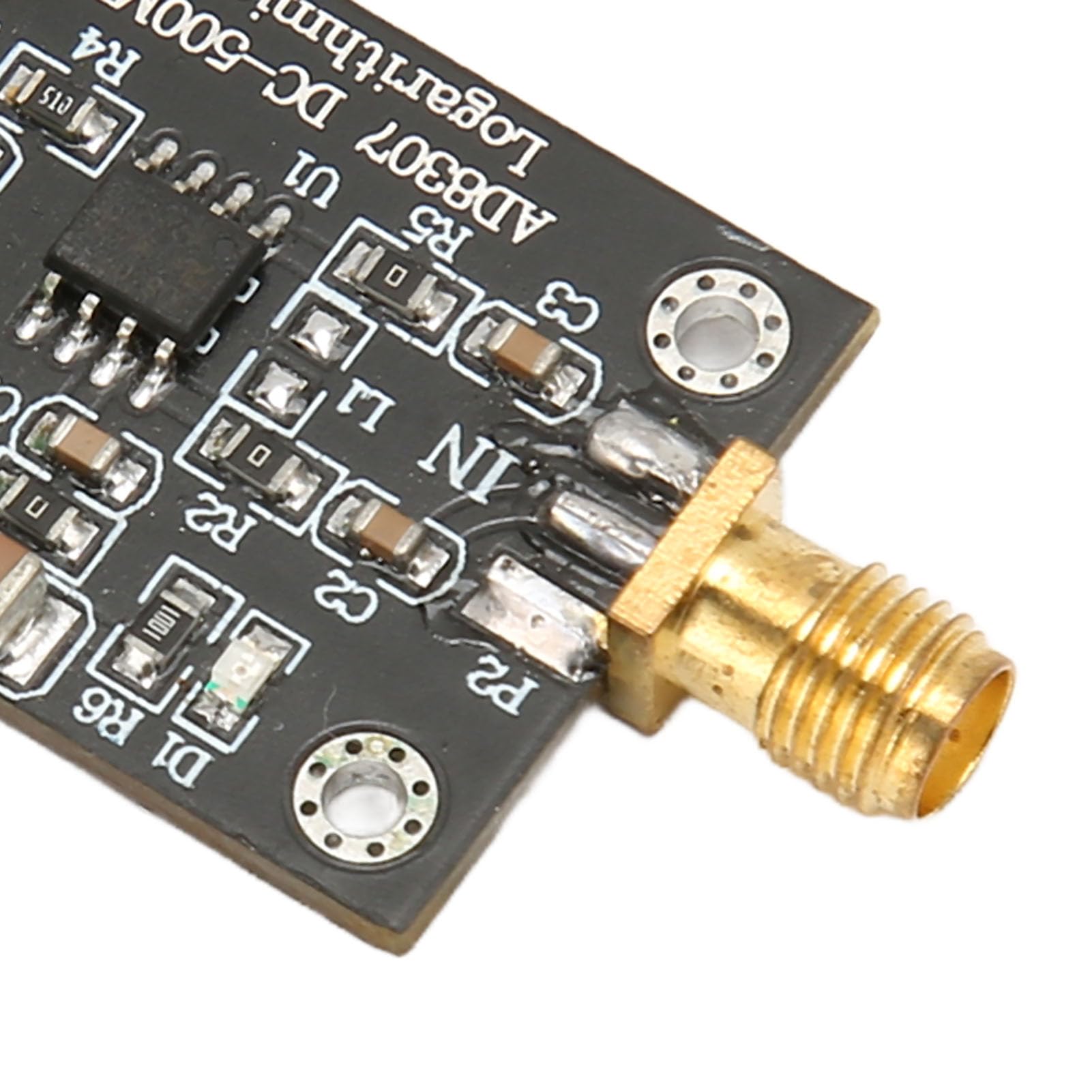 Acouto AD8307 HF-Leistungsdetektor, DC 500 MHz, Antennenleistungssender, Hochfrequenz-Leistungsmesser, Logarithmischer Detektor, Modelleingang und Standardeinstellung für Frequenz,