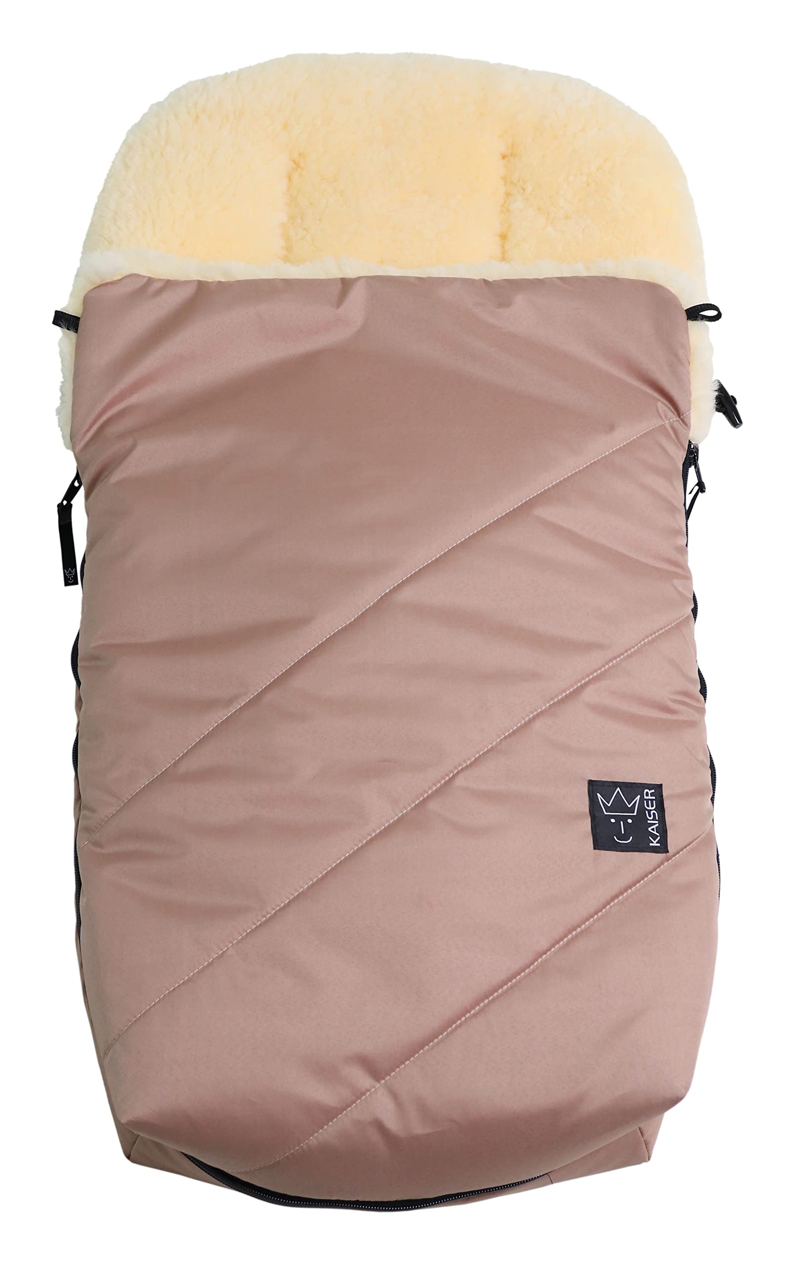 Kaiser Lammfell Fußsack PAAT Sand Lammfell Medizin 6542031