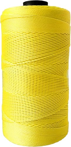 Simxkai Línea de nailon de 4 hebras de 1700 pies de longitud, línea de cometa fuerte y duradera, cuerda Mason, herramientas de jardinería perfectas