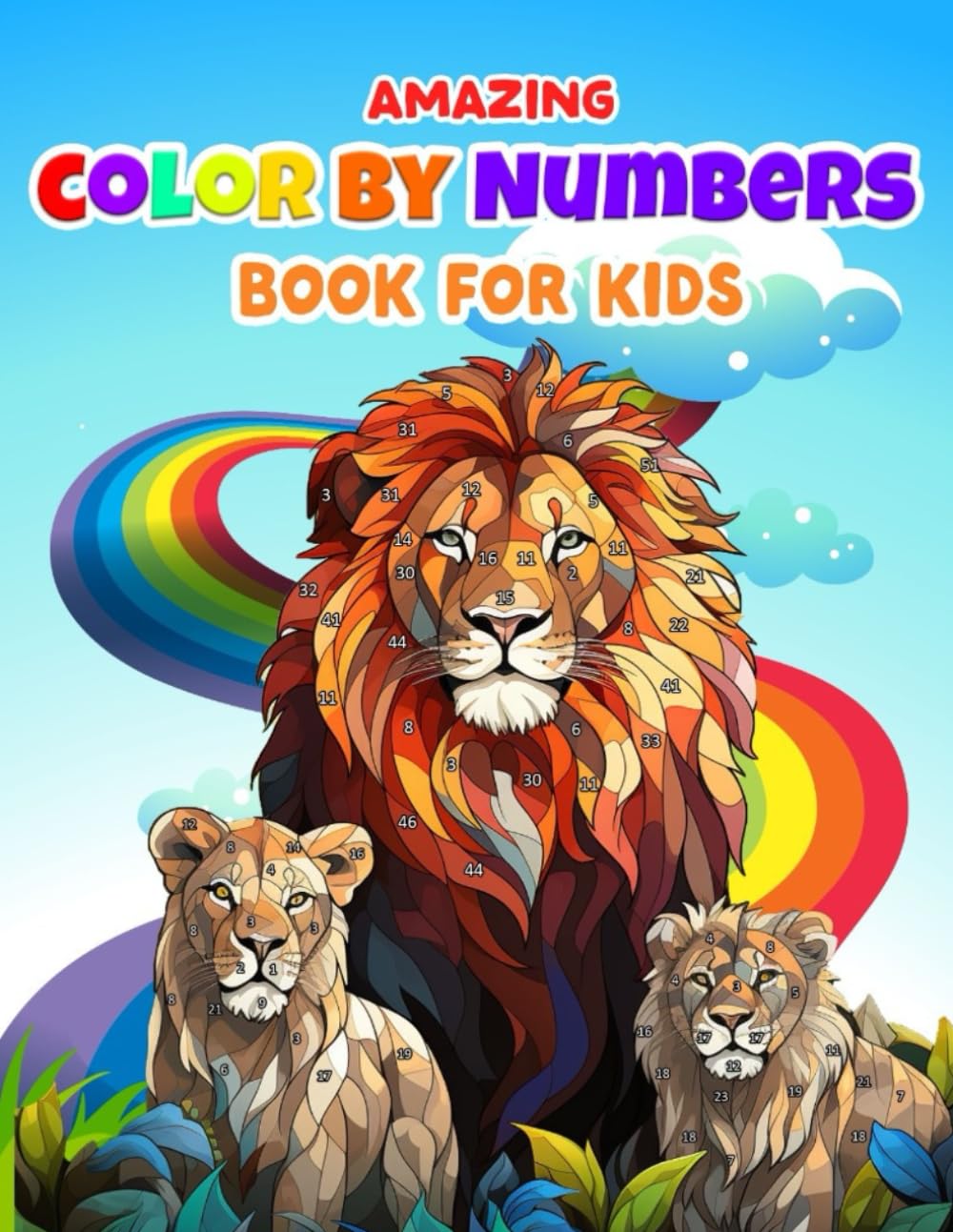 Amazing Color By Numbers Book for Kids: Fun and Educational Coloring Adventure