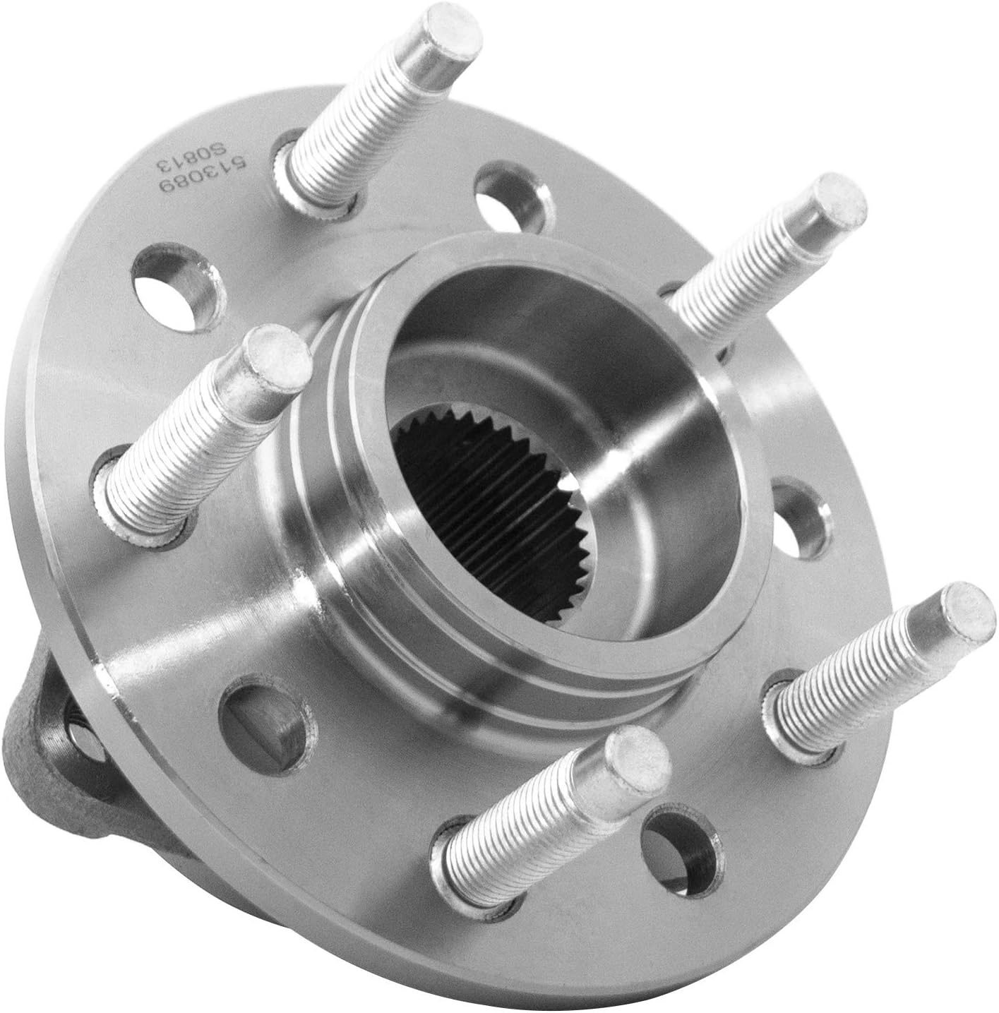 FKG 513089 Front Wheel Bearing Hub Assembly fit for 93-04 Chrysler Concorde Intrepid, 93-04 Dodge Intrepid, 98-04 Chrysler 300M, 94-01 Chrysler LHS, 93-97 Eagle Vision