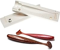 Vista 1 de Auténtico hecho a mano Easy Shiner Shad Bait Forma 3.5" Señuelo de plástico suave