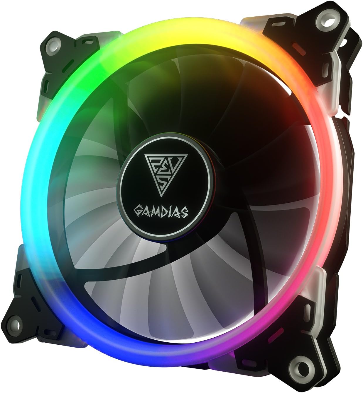 GAMDIAS Aeolus M1 1401 RGB Case Fan 140 MM Compatible with All PC