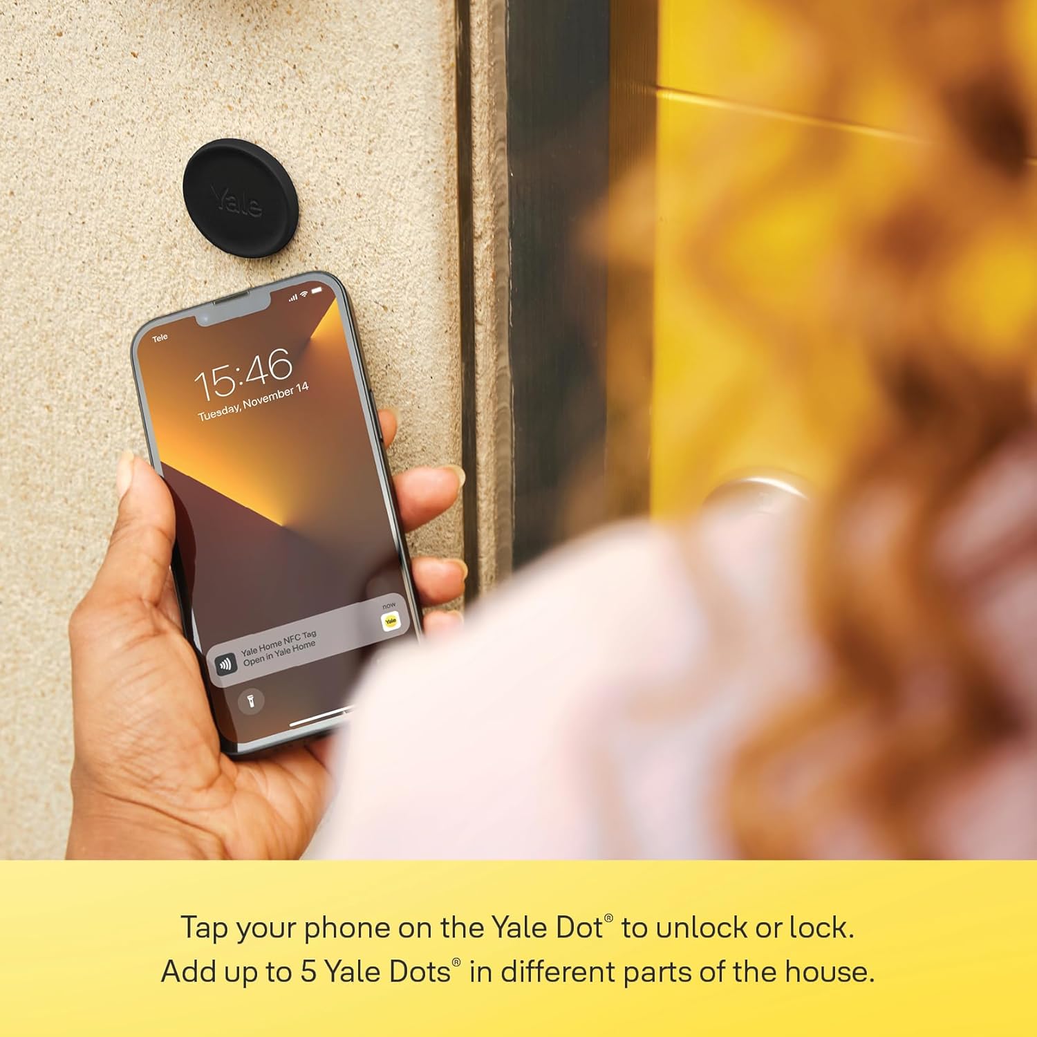 Yale Linus Smart Lock L2 - Negro - 05/103210/MB | Acceso sin llave | Instalacin DIY | Bloqueo/desbloqueo remoto | Llaves virtuales| Alertas en tiempo real