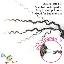 Fulcrum Goddess Locs Crochet Hair 12 Inch, 8 Packs New Faux Locs Crochet Hair for Black Women, Crochet locs with Curly Ends (12Inch (Pack of 8), T27)