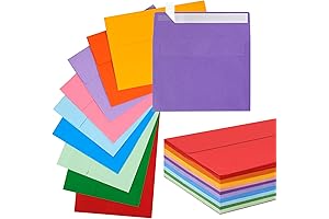 A7 Colored Envelopes: Your Communication Canvas for Invitations, Photos, and Artistic Expression