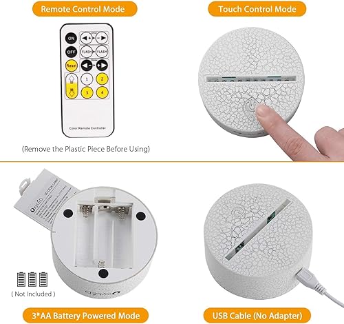 Miniatura 5 de Regalos de cumpleaños para niñas, linda luz nocturna para niñas, decoración para habitación. Lámpara de mesa para suministros de fiesta musical. Luz