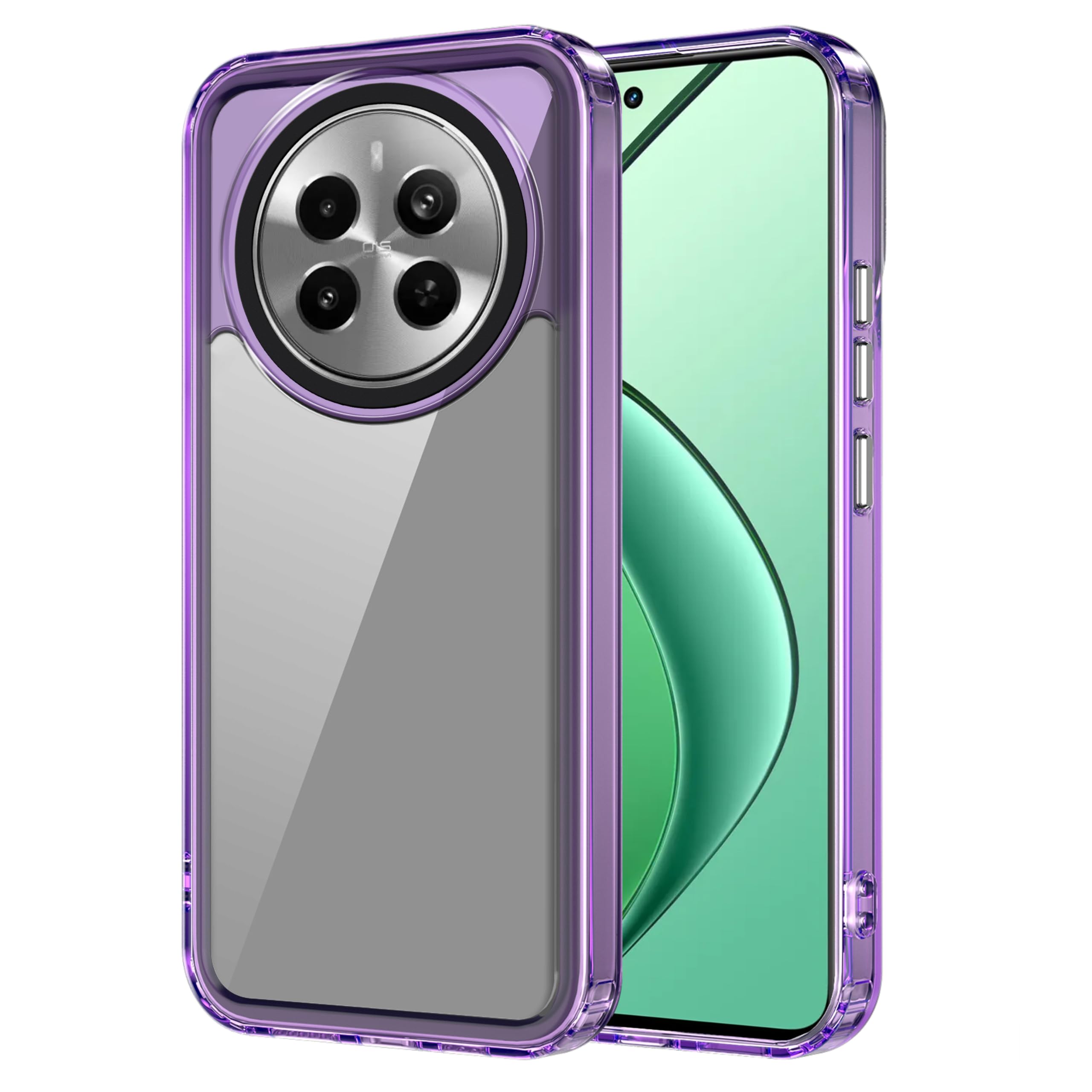 Amazon Basics Back Case Cover for Realme Narzo 70 Pro 5G (Polycarbonate,Thermoplastic PolyurethaneTranslucent Purple) (B0D457HNGC) Amazon Price History, Amazon Price Tracker