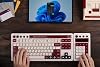 8BitDo Retro 18 Mechanical Numpad, Supports Calculator Mode, Bluetooth/2.4G/Wired Numpad for Windows and Android - Fami Edition