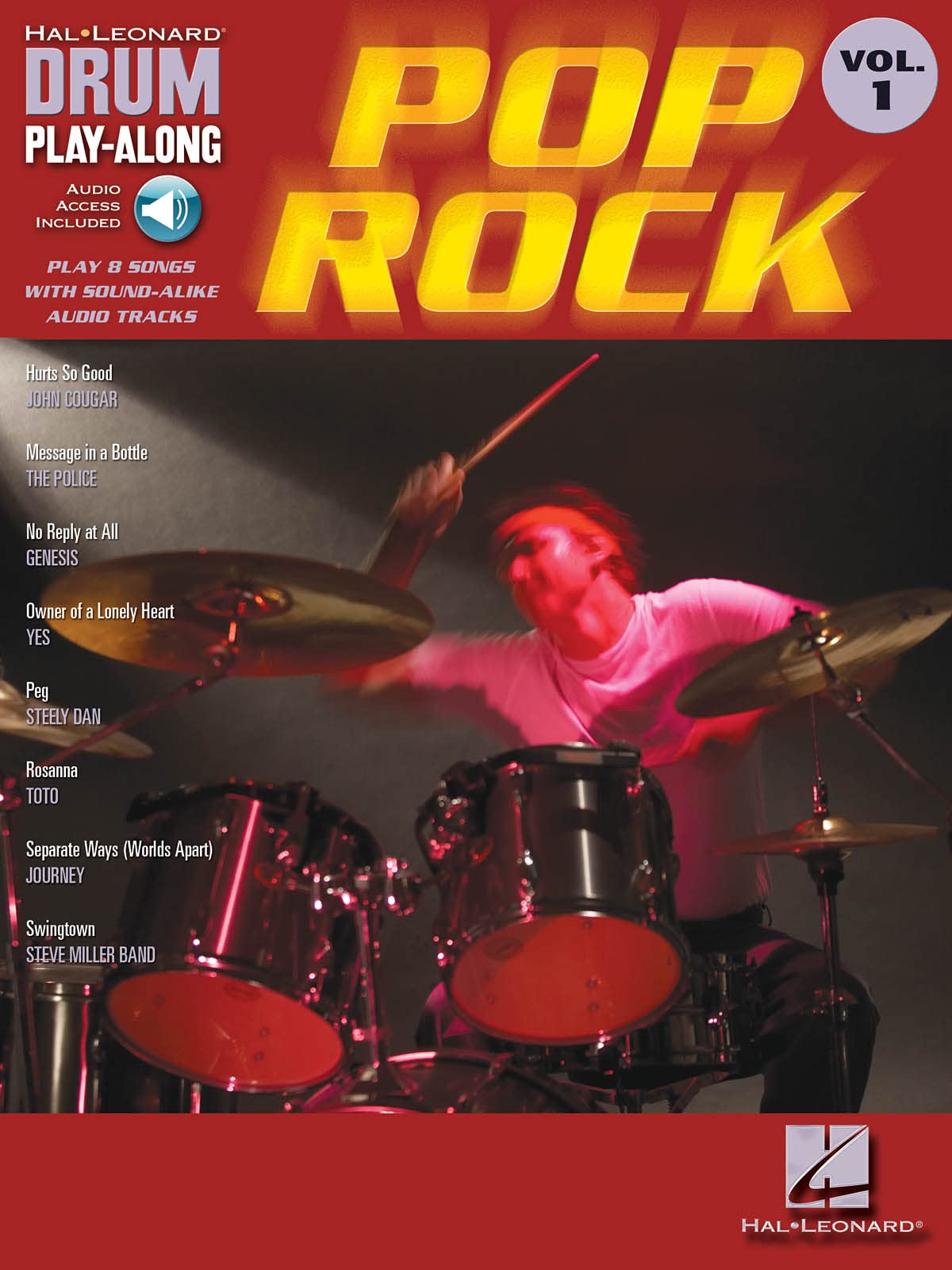 Hal Leonard Drum Play-Along Vol. 1 Pop / Rock
