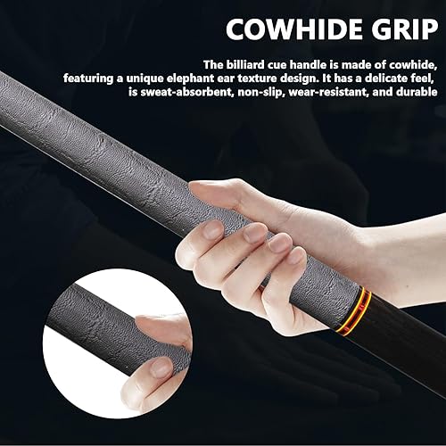 Miniatura 7 de Taco de billar profesional con incrustaciones hechas a mano para adultos