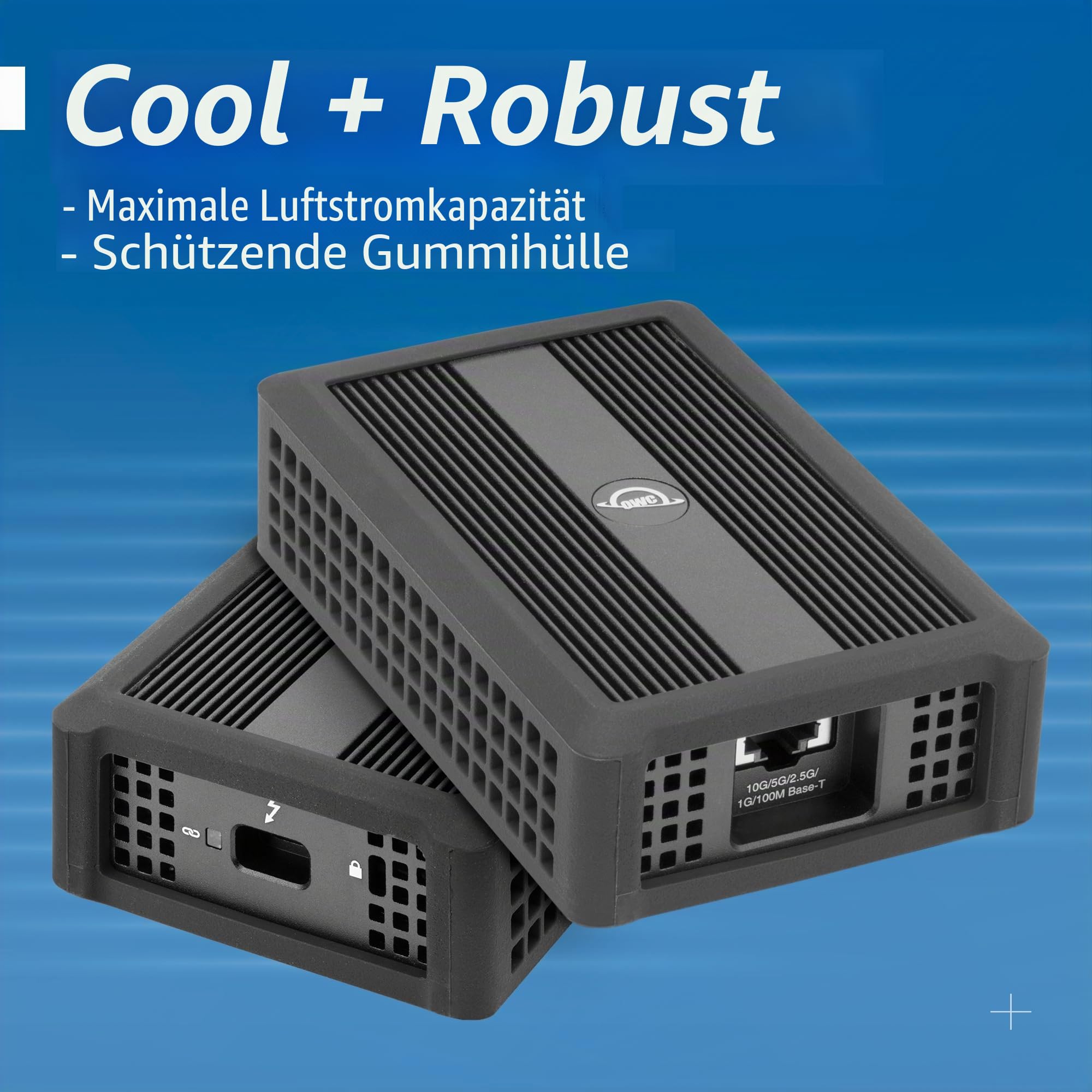 OWC Thunderbolt 3 zu 10G Ethernet Adapter für blitzschnelle Links