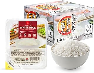 IRIS Instant White Rice (10 Pack), Ultra Premium Japanese Short Grain Su...