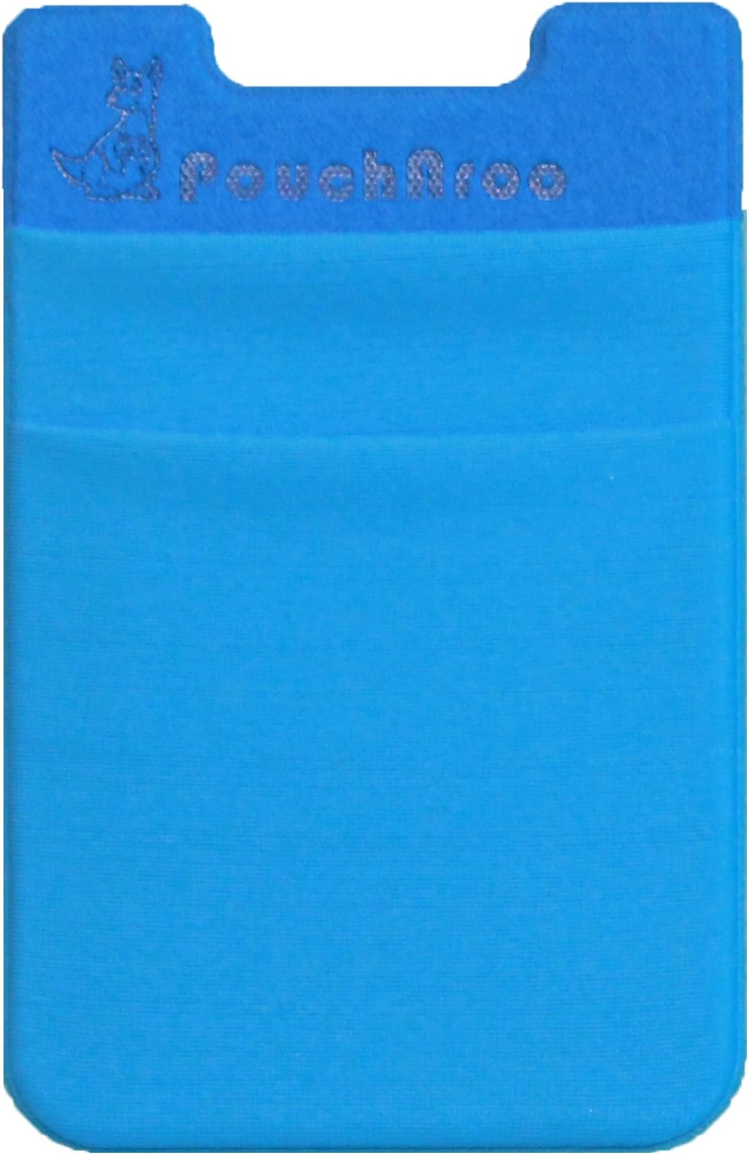 Dreamtex Home Poucharoo Stick-On Wallet for Smartphone (3 Pack), Turquoise Blue