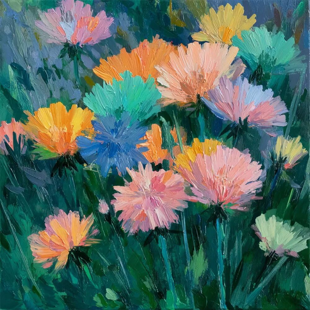 Diamond Painting Flores, 5D Diamond Painting Kit Completo -L31