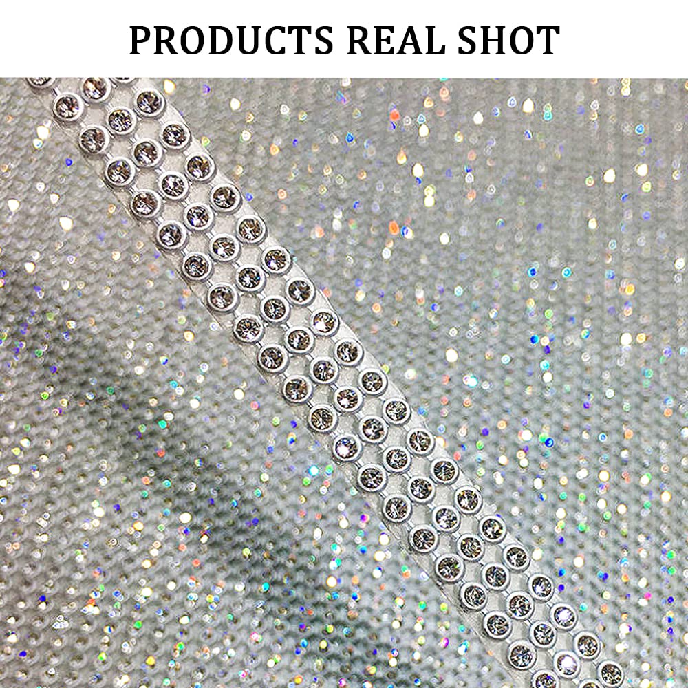 Multifunctioneel 2 meter zelfklevende kristalstrass sticker diamant lint DIY sticker steentjes voor kunstambachten DIY decoratie voor cadeaupakket maken ambacht