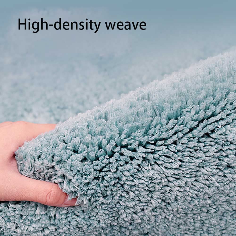 Tappetino da bagno in microfibra ultra assorbente, antiscivolo, morbido e soffice, lavabile in lavatrice, perfetto per bagno, camera da letto e vasca da bagno