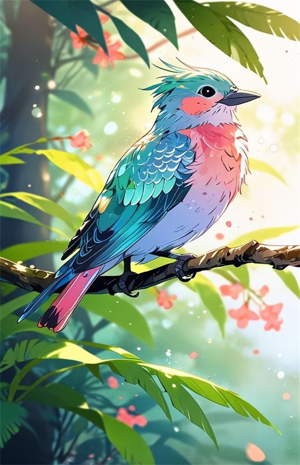 Puzzle de 2000 Piezas Rama Pájaros 100x70 cm, Juguete desafío y Juego Educativo, Ejercita Paciencia, Rompecabezas Clásico para Adultos 2000 Piezas