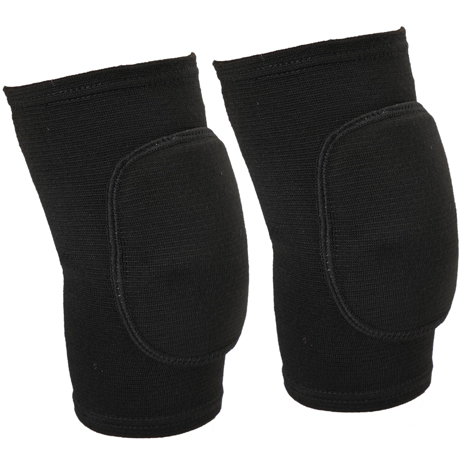 Anti Slip Sponge Anti Slip Sponge 1 Pair Tandem Volleyball Elbow Pads, Black Large, Breathable Arm Protector for Sports & Fitness, Comfortable Elastic Support for Men, Women, and Kids