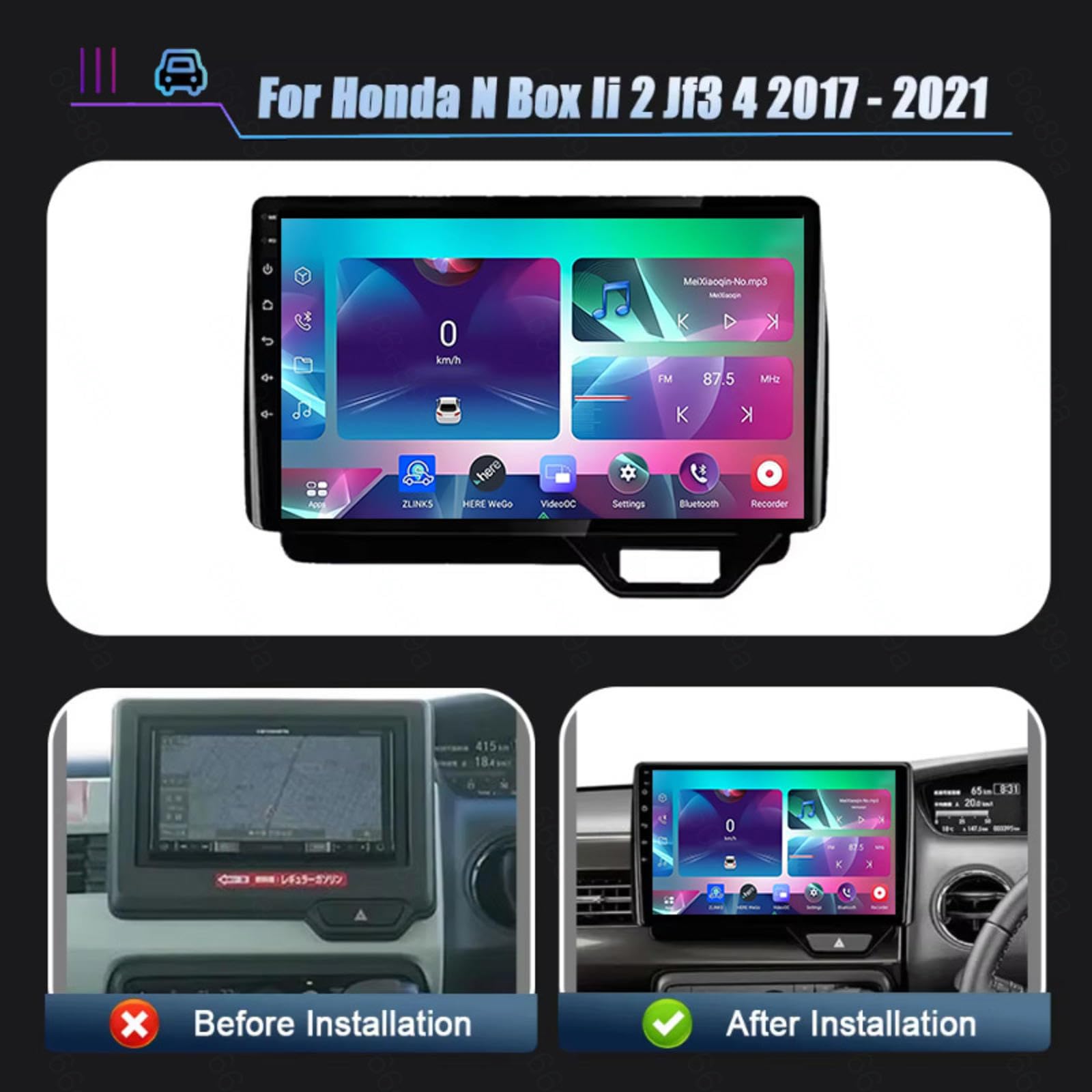 Amazon.co.jp: 適用 Honda N-BOX RHD 2017-2021 のAndroid 15搭載