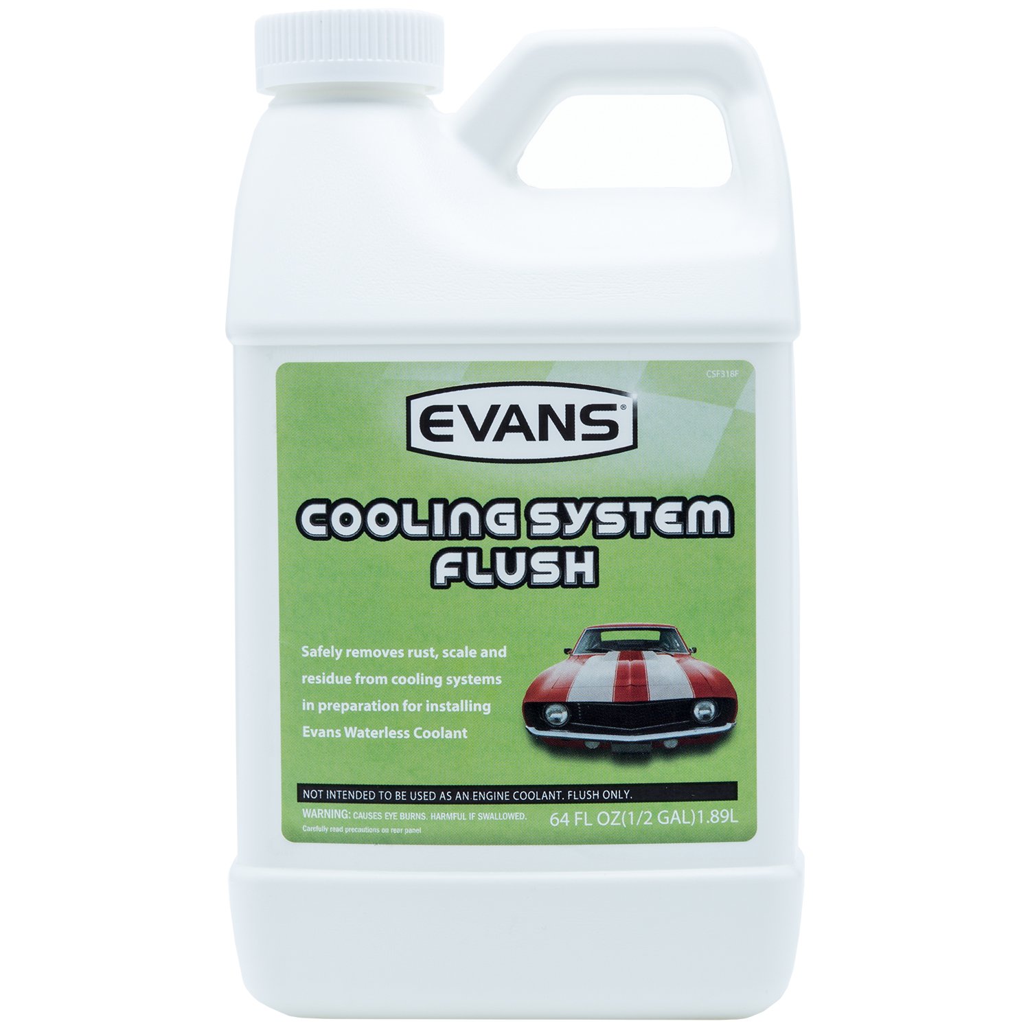 EVANS Cooling System E2012 Flush, 64 fl. Oz.
