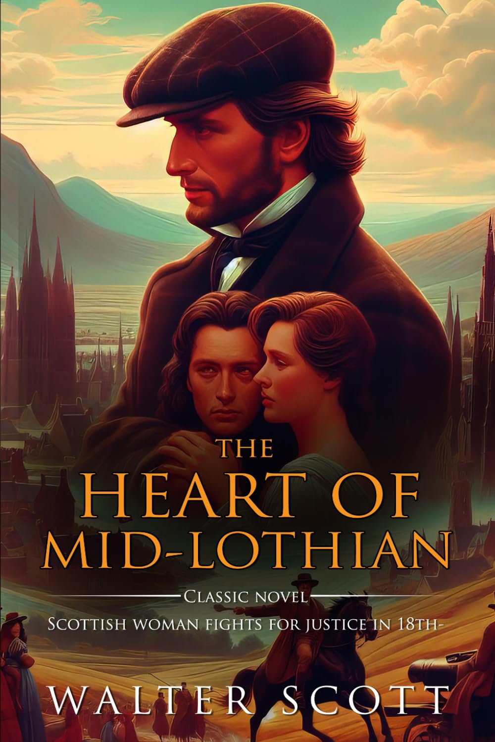 The Heart of Mid-Lothian (Classic Illustrated and Annotated)