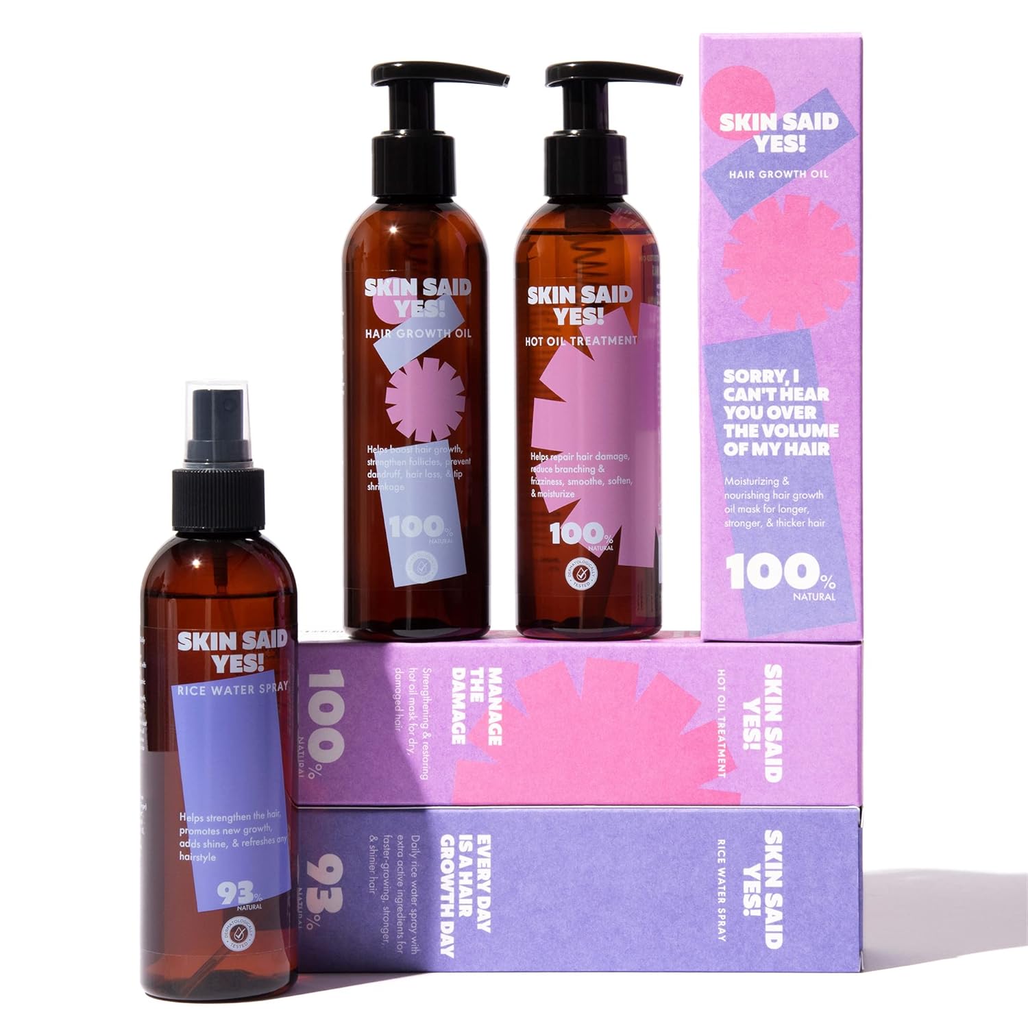 Skin Said Yes Ultimate Hair Care Set Hot Oil Treatment