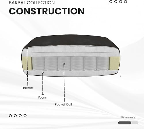 Miniatura 10 de Lexicon Barbal - Silla reclinable de piel sintética de 27 pulgadas de ancho, color negro