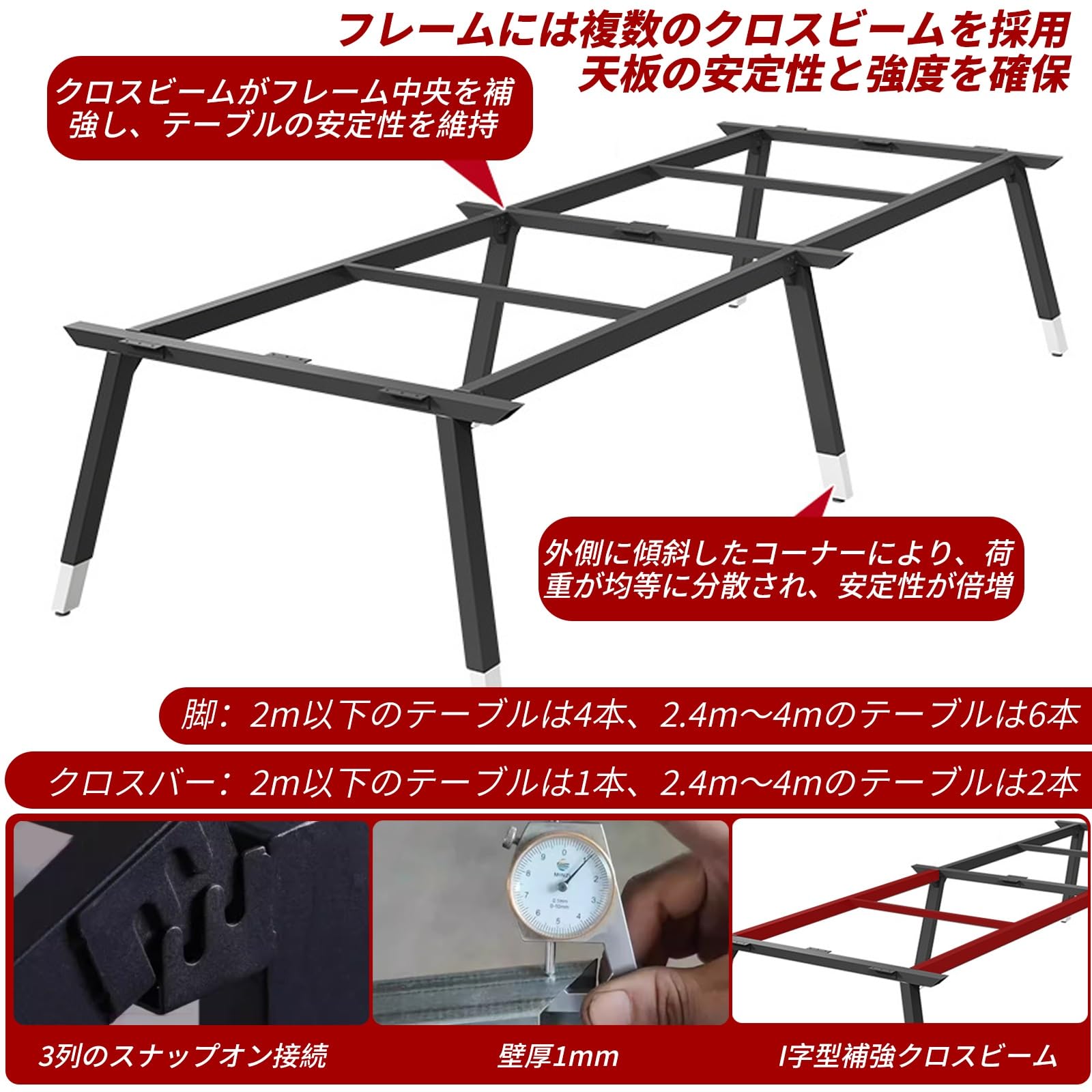 Amazon.co.jp: ZEOPLE 会議用テーブル 大型 ミーティングテーブル 企業 Amazon.co.jp: ZEOPLE 会議用テーブル 大型 ミーティングテーブル 企業