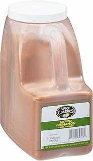 Spice Classics Ground Cinnamon, 5 lb - One 5 Pound Container of Ground Cinnamon Powder, Perfect in Desserts, Hot Tea, Cide...