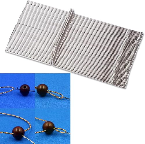 Miniatura 9 de Aguja para máquina de tejer, 50 piezas de agujas de acero para máquina de tejer, juego de agujas de acero, herramientas de costura de tela,