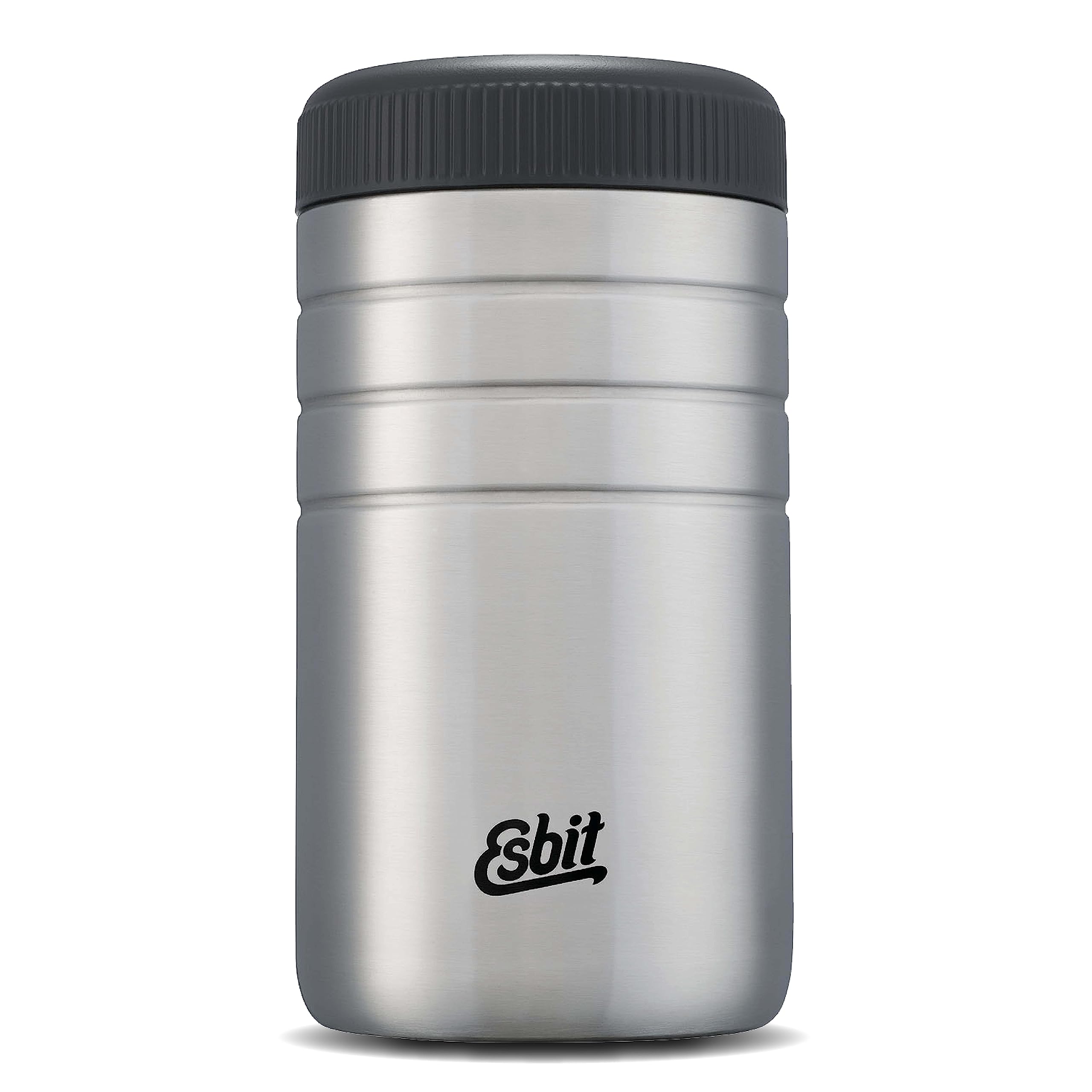 Esbit Récipient thermique Majoris pour les repas - récipient de maintien au chaud 550 ml - en acier inoxydable pour les repas chauds et froids - en argent
