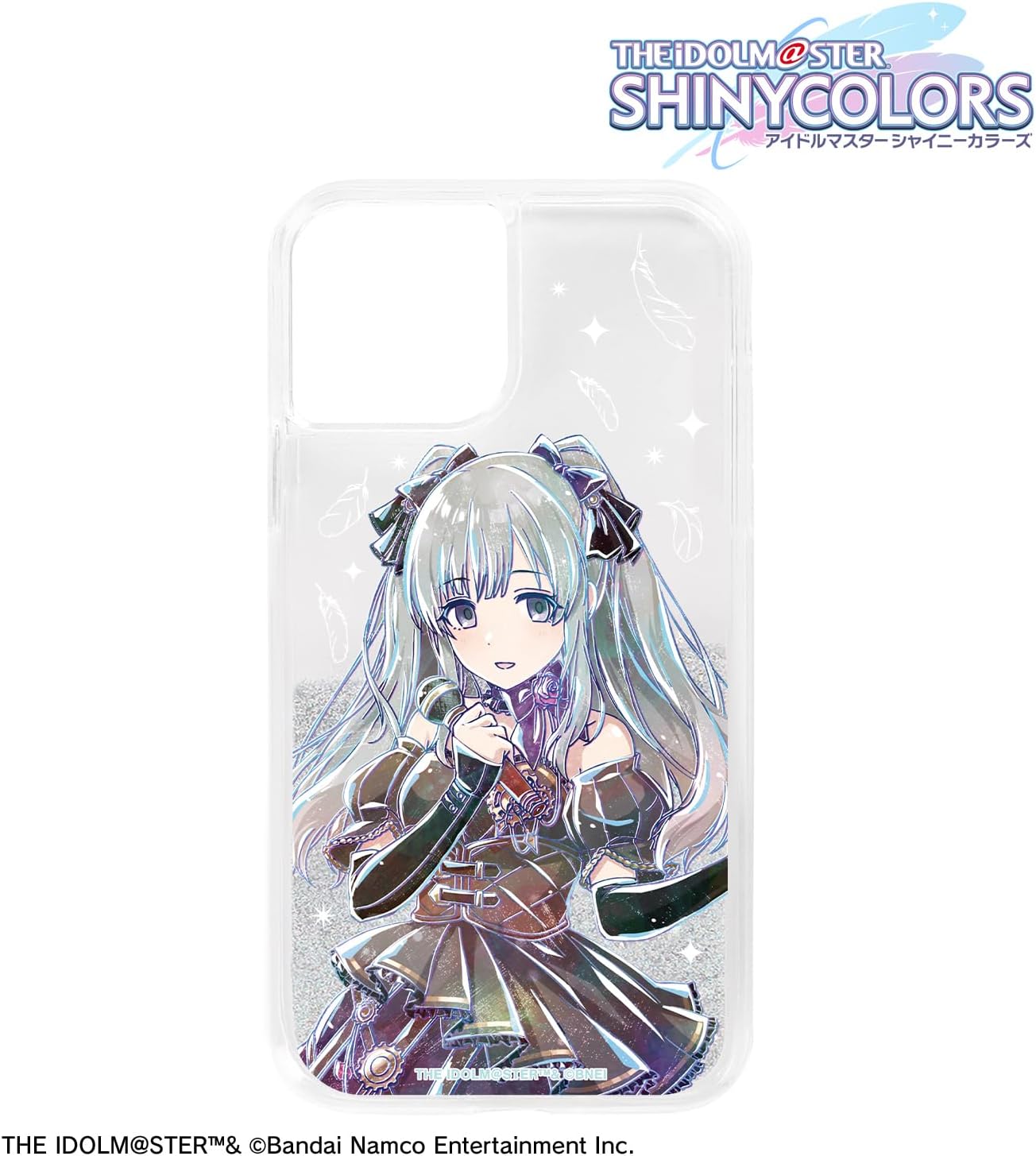 アルマビアンカ(Armabianca) Idolmaster Shiny Colors Kiriko Yuya ANI Art Glitter iPhone Case Compatible with iPhone 13 Mini