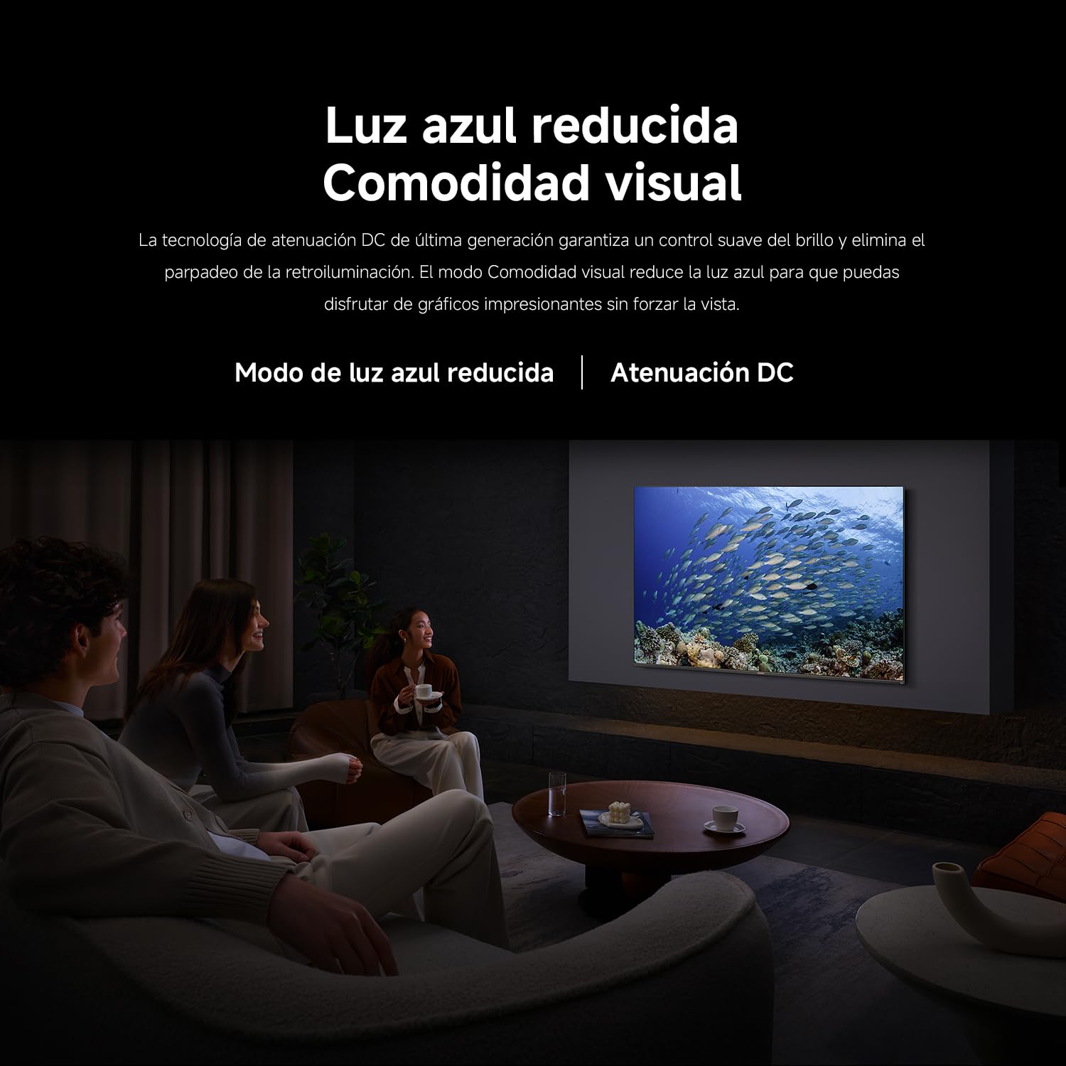 XIAOMI TV F 65, 65 Pulgadas (165 cm), 4K UHD, Smart TV, Fire OS8, Control por Voz Alexa, HDR10, MEMC, Modo Game Boost 120Hz,2GB+32GB, Compatible con Apple AirPlay — view 8