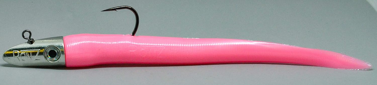 RONZ Lures Big Game Med Heavy Duty Series 10" (3X102ZPF) (Pink Fluorescent)