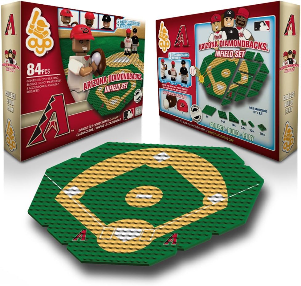 MLB Arizona Diamondbacks Infield Set Sports Fan Toy